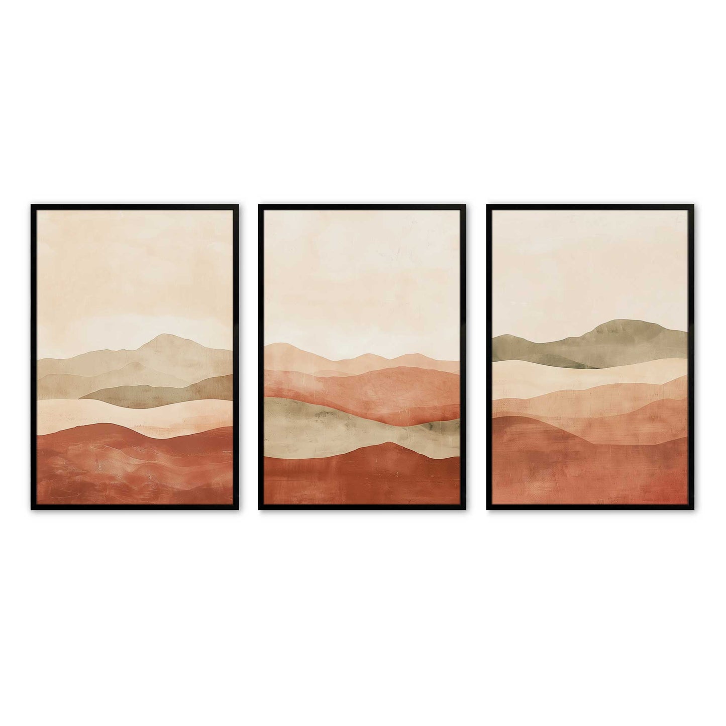 [Color:Satin Black], Picture of art in a Satin Black frame