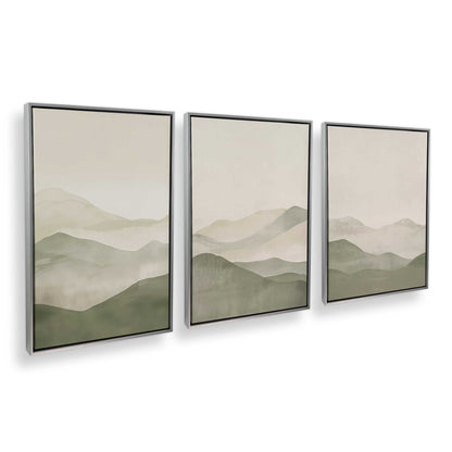 [Color:Polished Chrome], Picture of art in a Polished Chrome frame at an angle