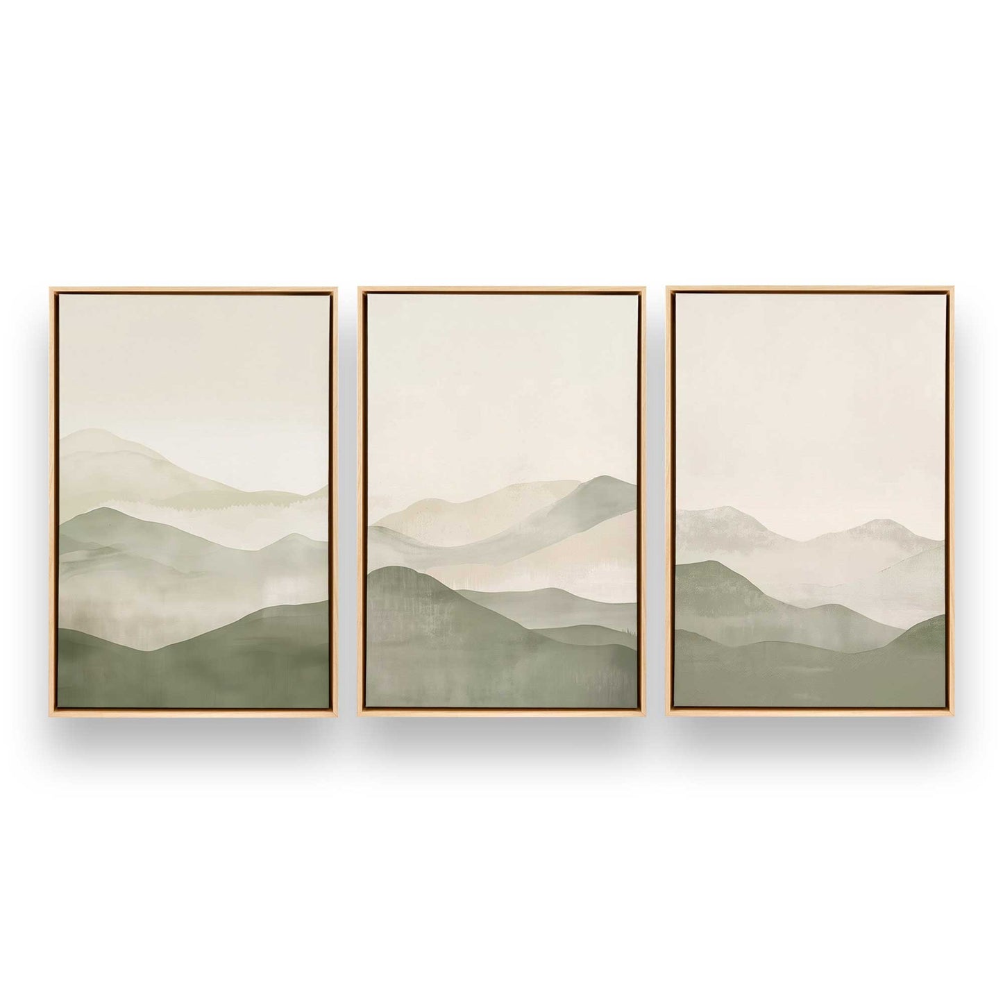 [Color:American Maple], Picture of art in a American Maple frame