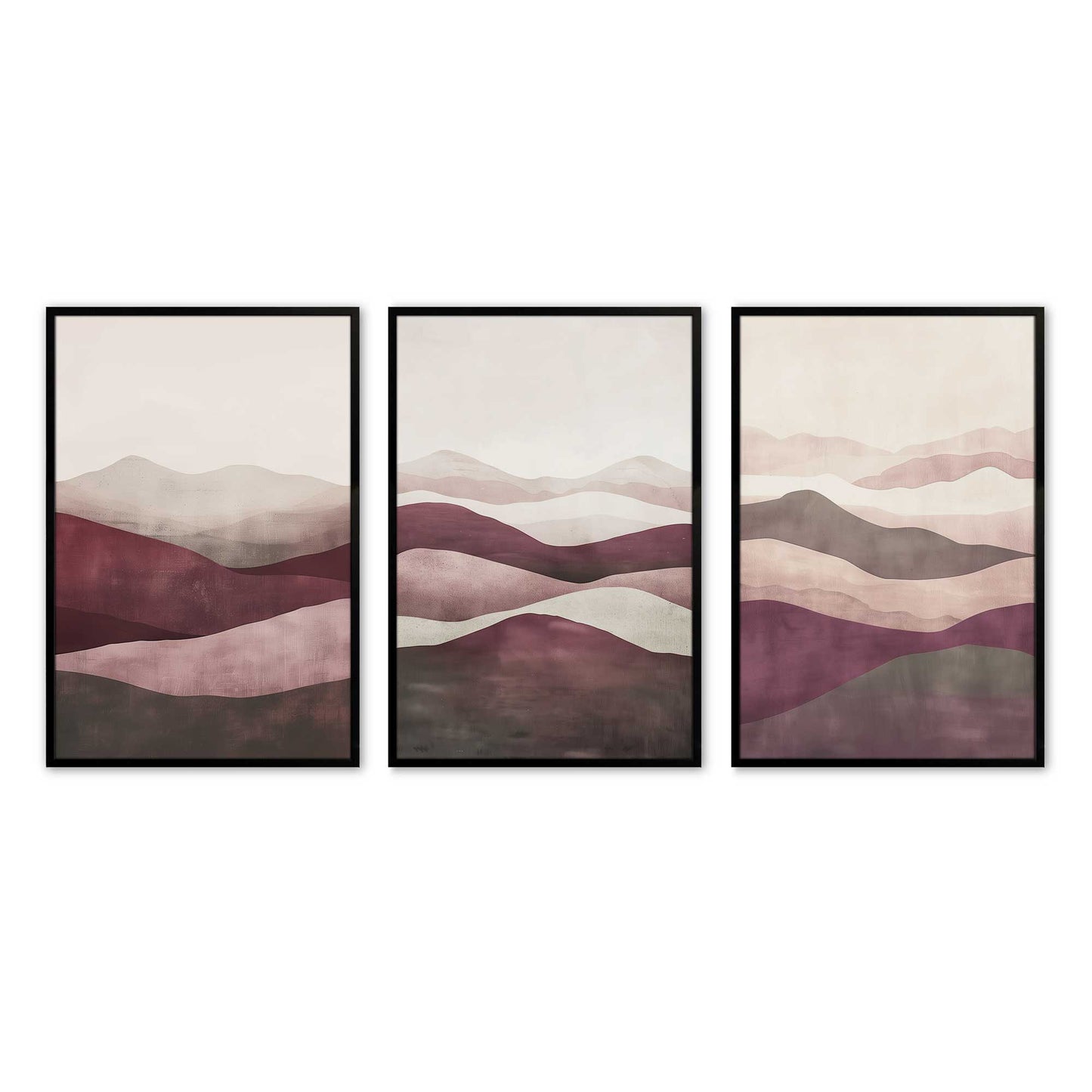 [Color:Satin Black], Picture of art in a Satin Black frame