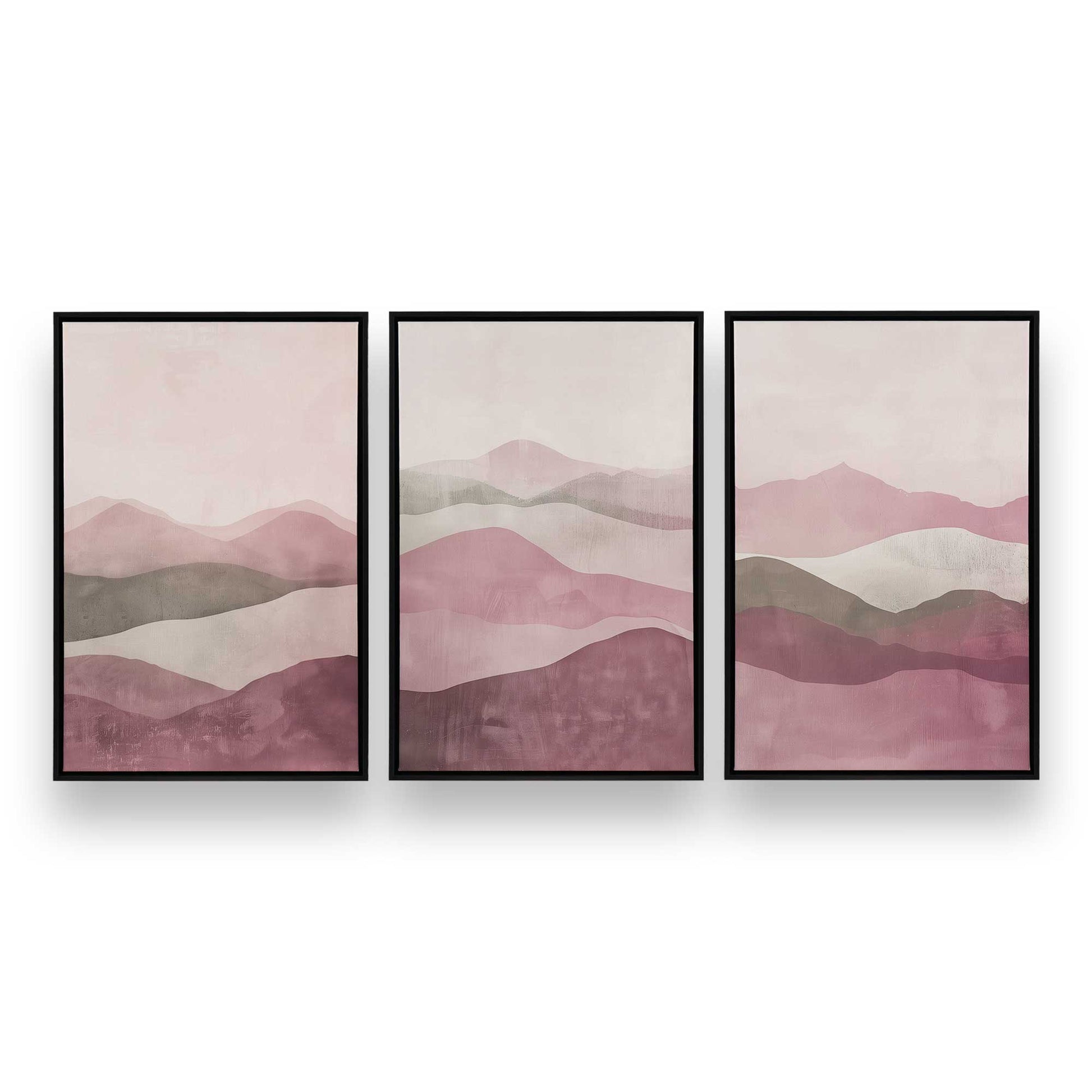 [Color:Satin Black], Picture of art in a Satin Black frame