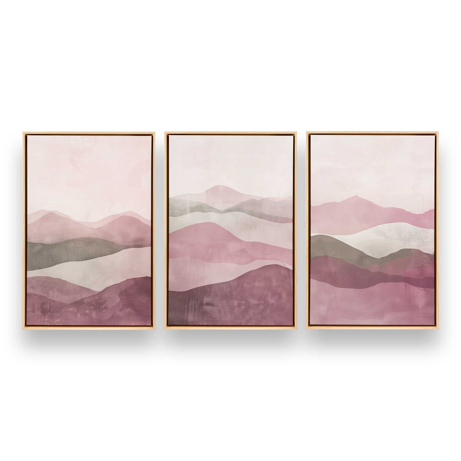 [Color:American Maple], Picture of art in a American Maple frame