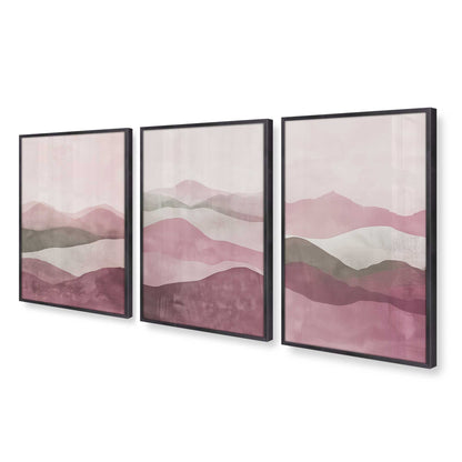 [Color:Weathered Zinc], Picture of art in a Weathered Zinc frame at an angle