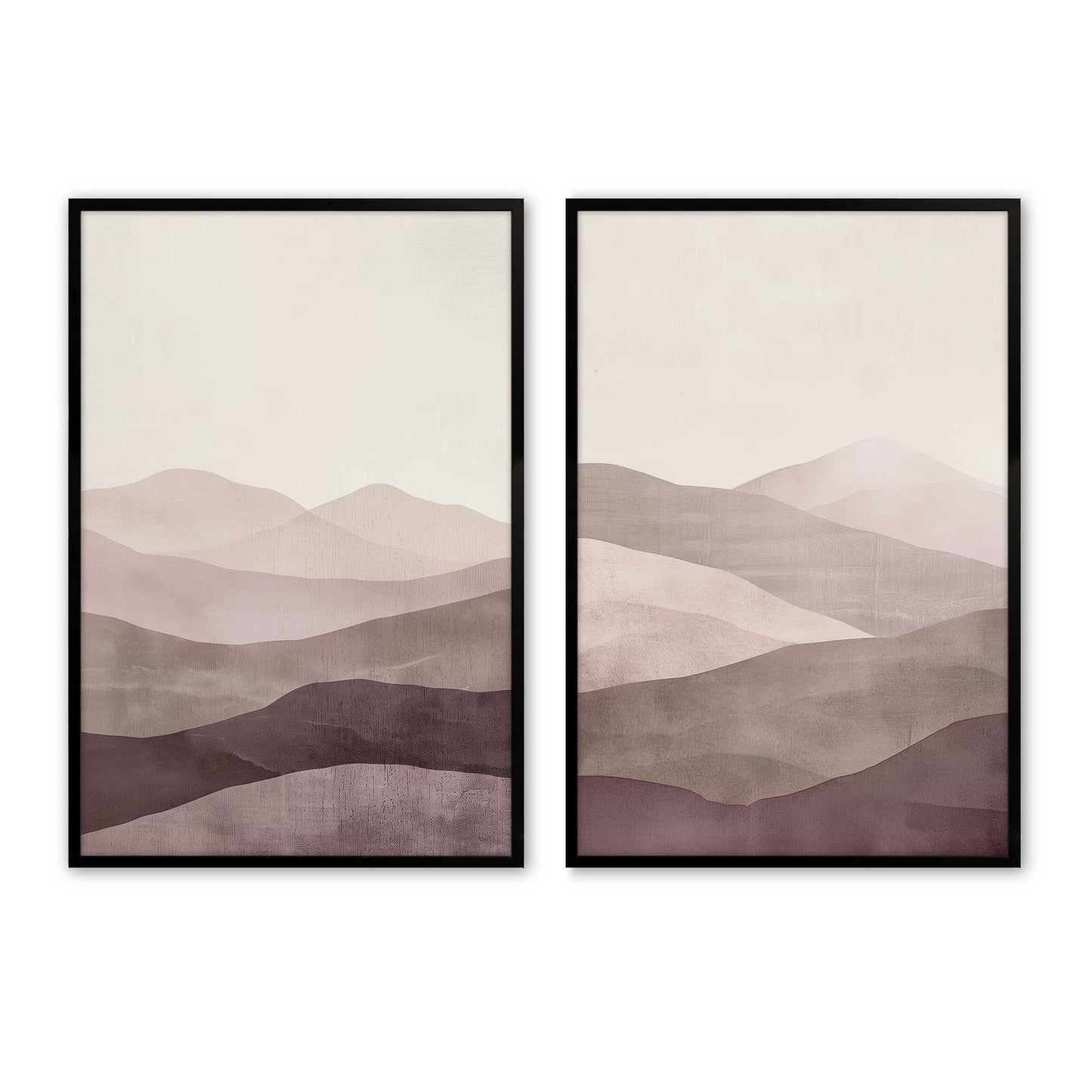 [Color:Satin Black], Picture of art in a Satin Black frame