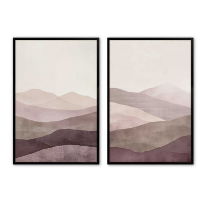 [Color:Satin Black], Picture of art in a Satin Black frame