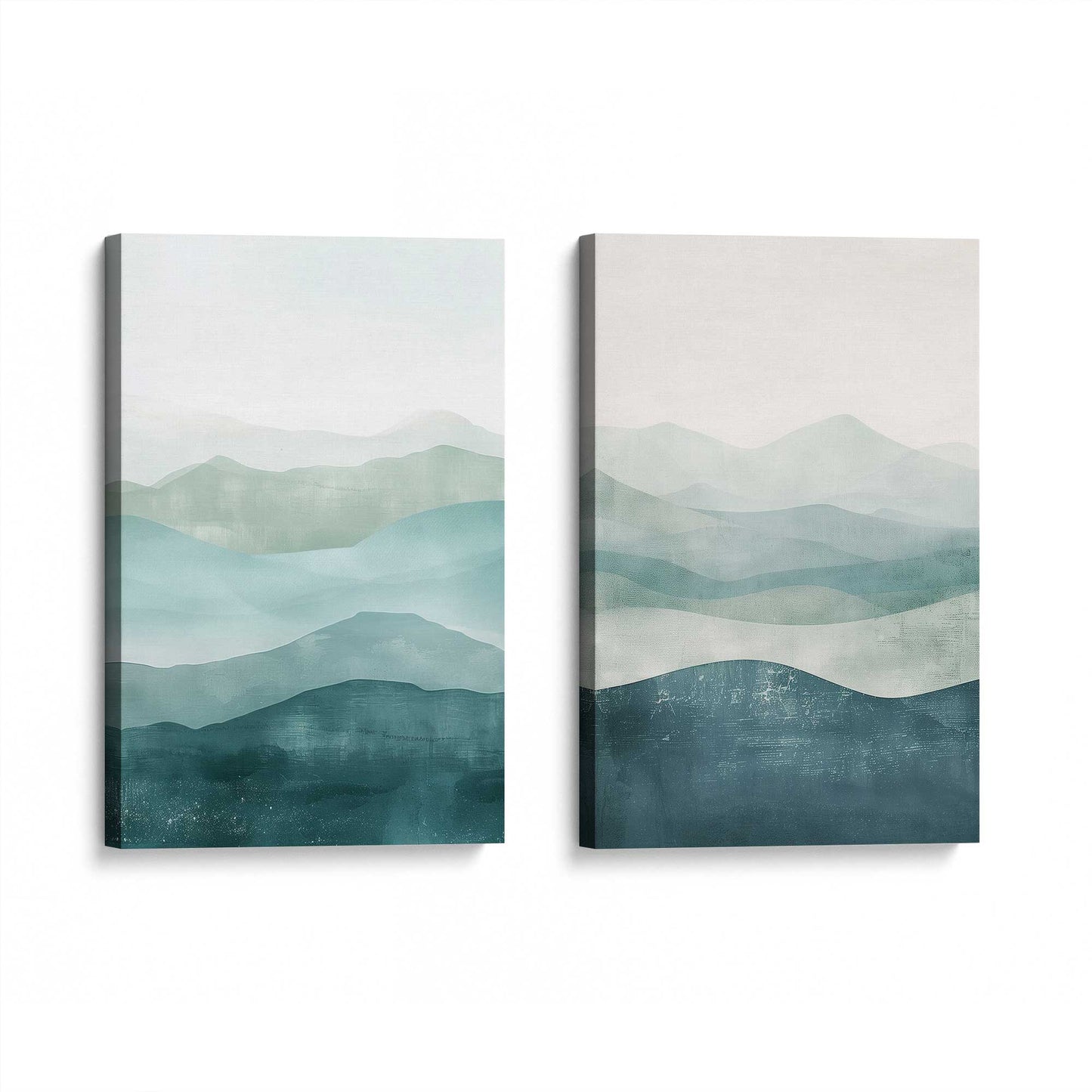 [Color:Stretched Canvas], Picture of art at an angle