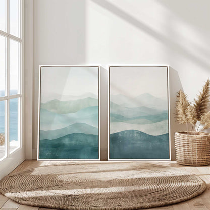 [Color:American Maple], Picture of art in a American Maple frame