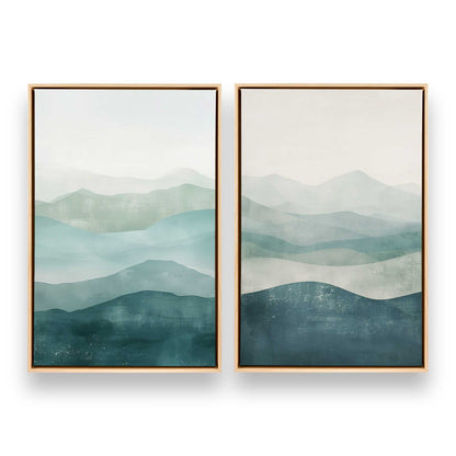 [Color:American Maple], Picture of art in a American Maple frame