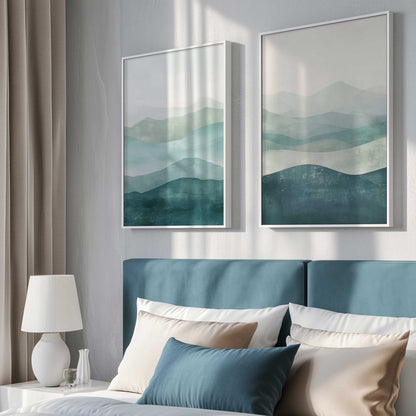 [Color:Satin Black], Picture of art in a Satin Black frame