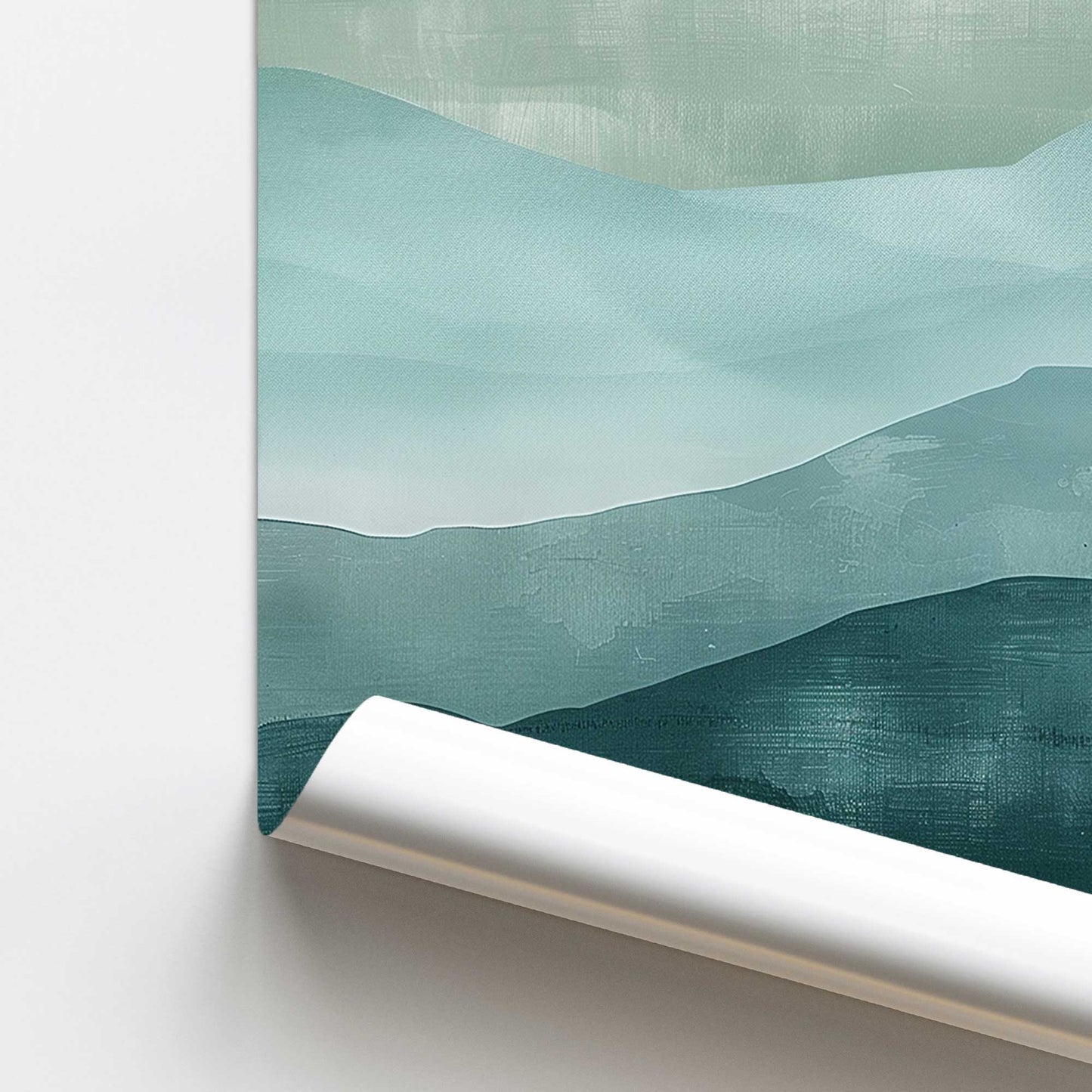 [color:Rolled Print], Picture of close up of art