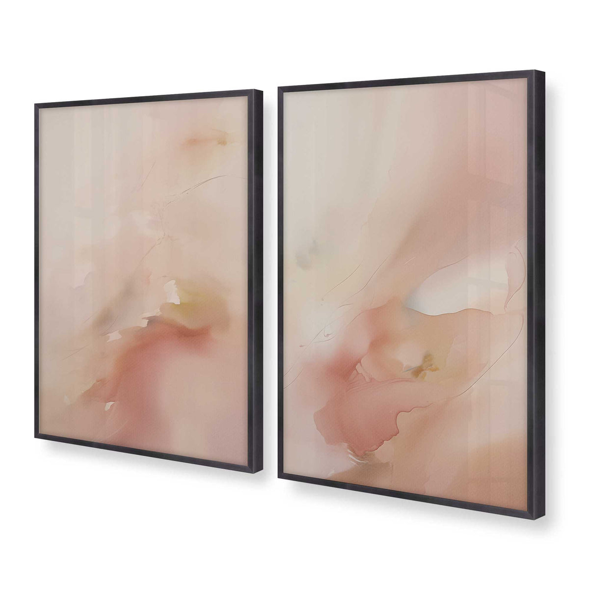 [Color:Weathered Zinc], Picture of art in a Weathered Zinc frame at an angle