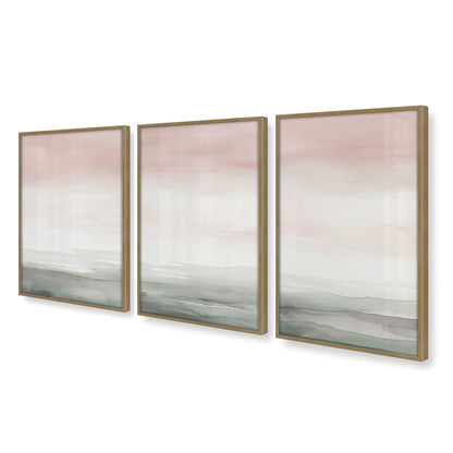 [Color:Brushed Gold], Picture of art in a Brushed Gold frame at an angle