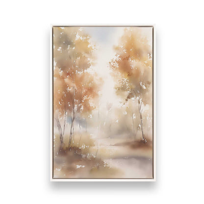 [Color:Opaque White], Picture of art in a White frame