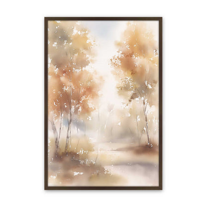 [Color:Belvinder Brown], Picture of art in a Belvinder Brown frame
