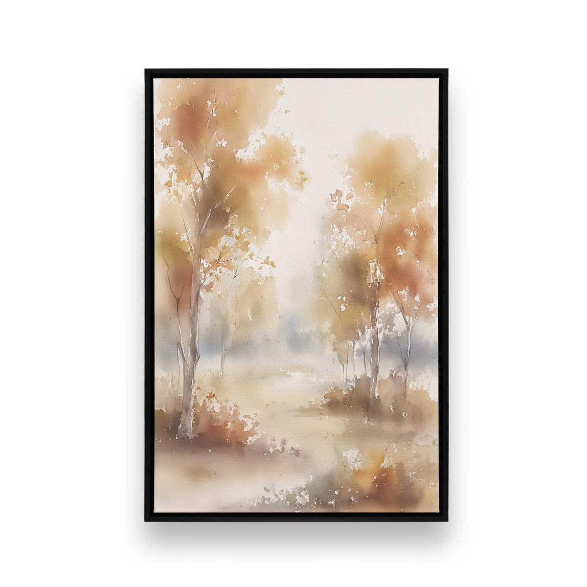 [Color:Satin Black], Picture of art in a Satin Black frame