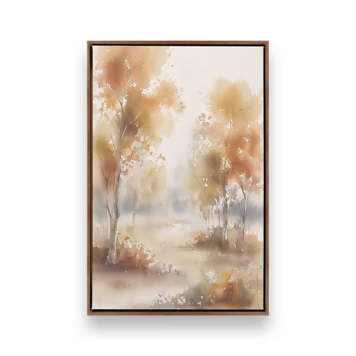[Color:Walnut], Picture of art in a Walnut frame