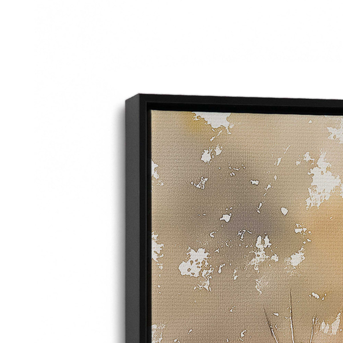 [Color:Satin Black], Picture of the corner of the art