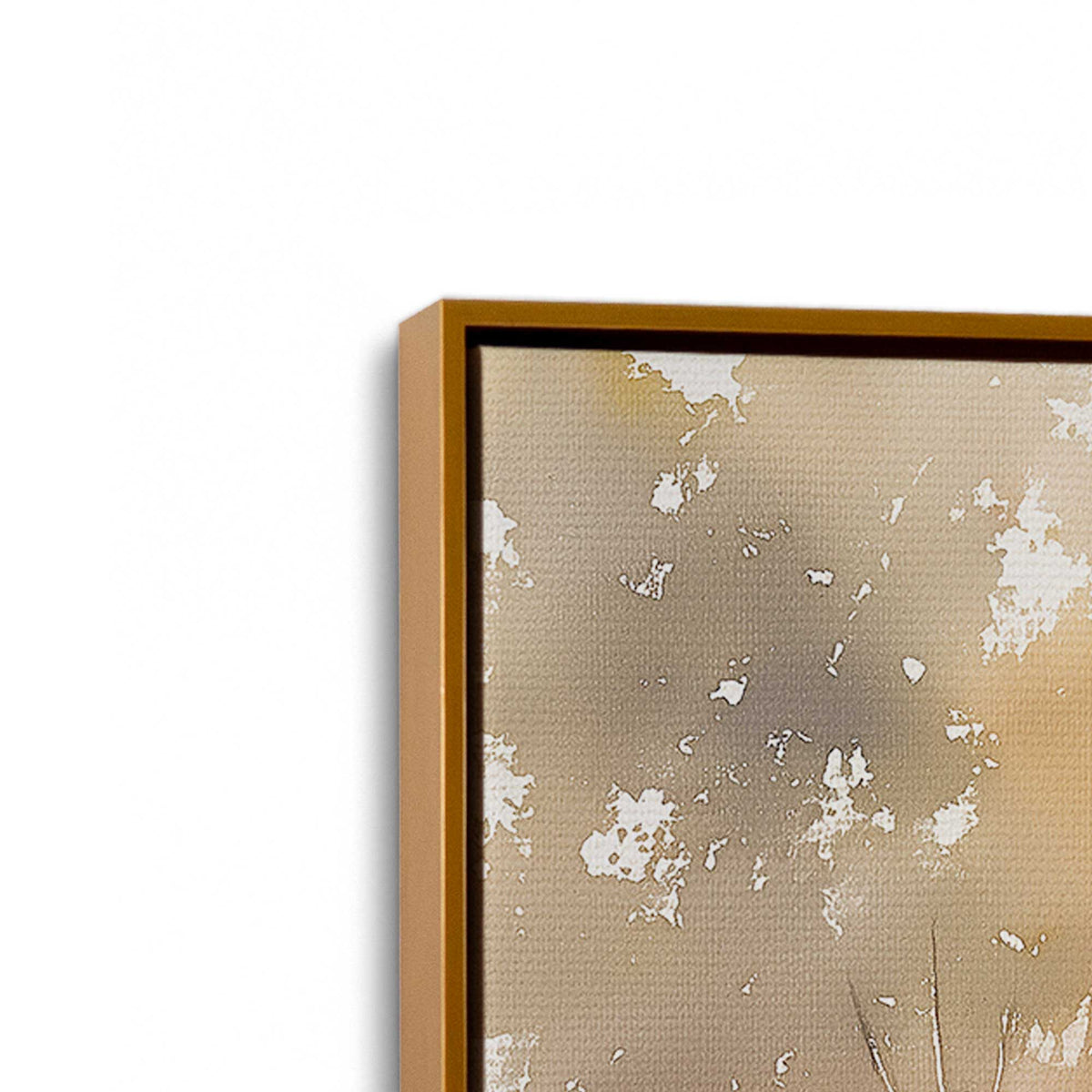 [Color:Polished Gold], Picture of the corner of the art