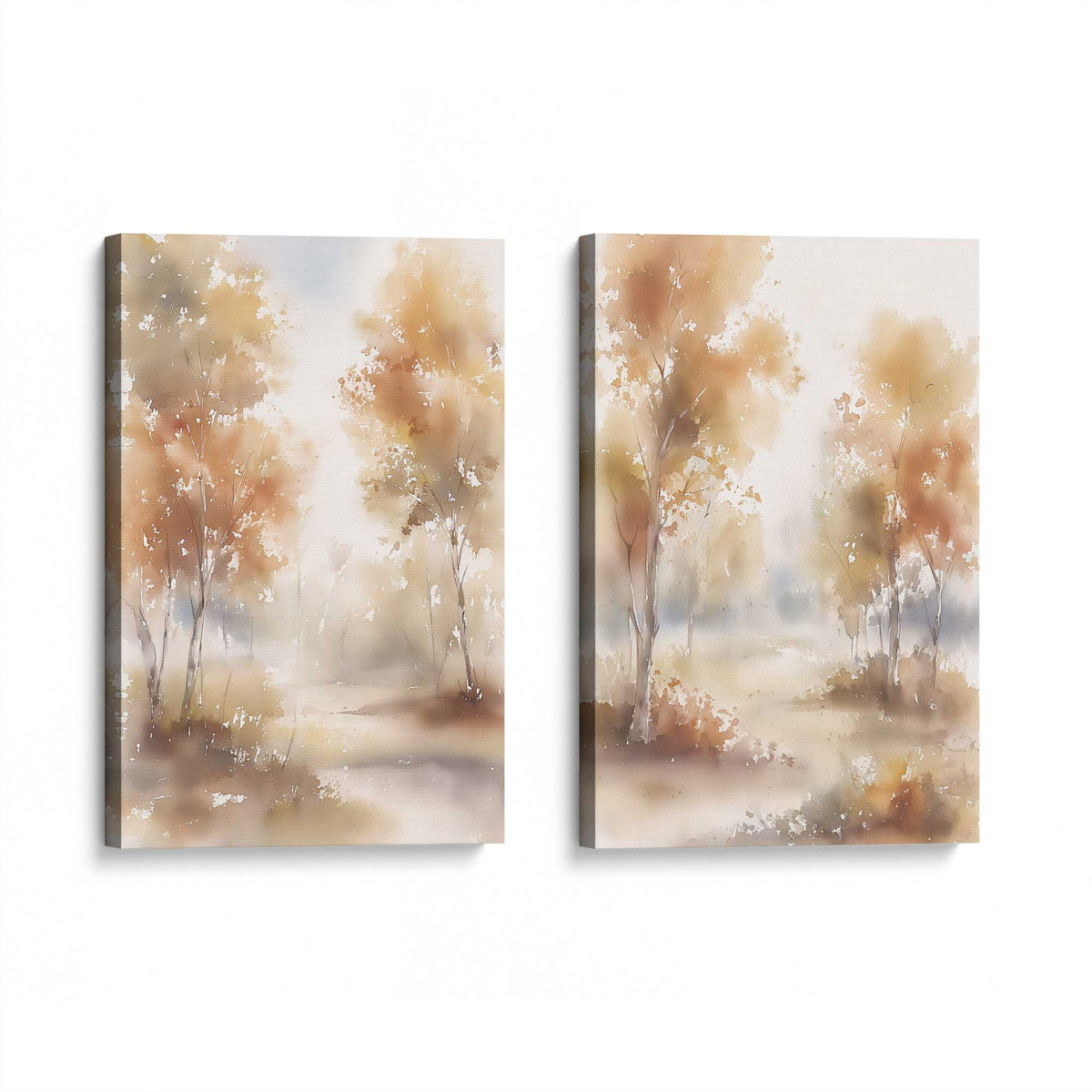 [Color:Stretched Canvas], Picture of art at an angle