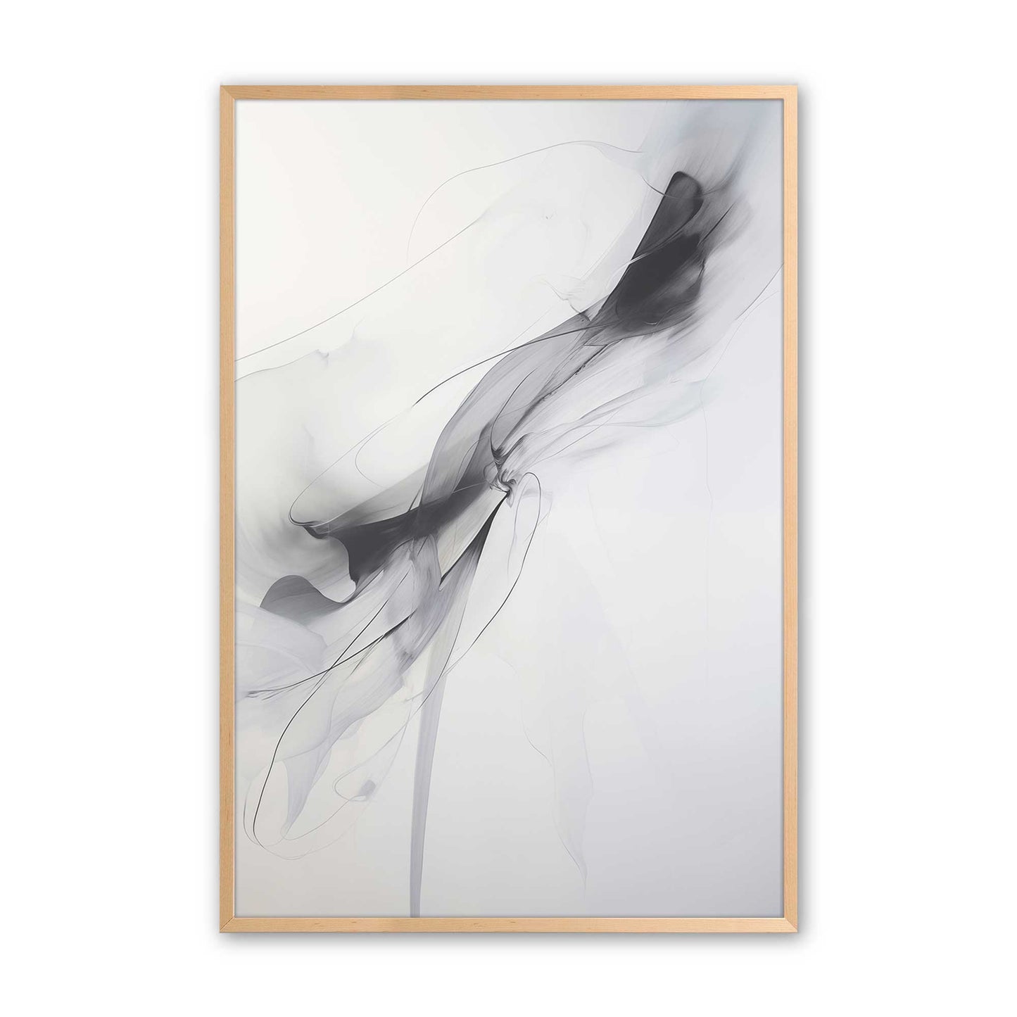 Smoky Drift Art Print, Set of 3