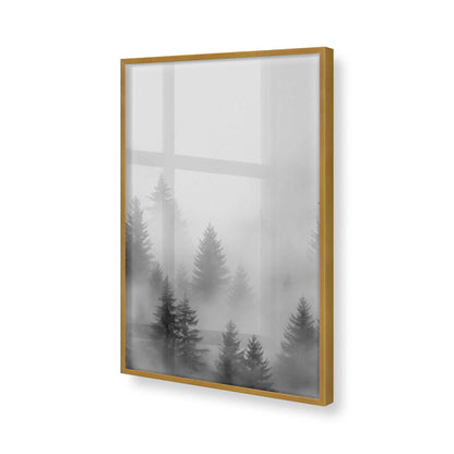 [Color:Polished Gold], Picture of art in a Polished Gold frame of the corner