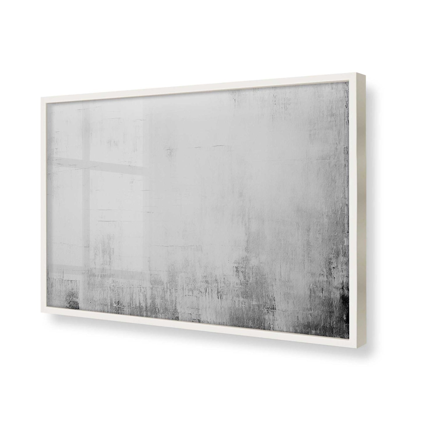 [Color:Opaque White], Picture of art in a Opaque White frame of the corner