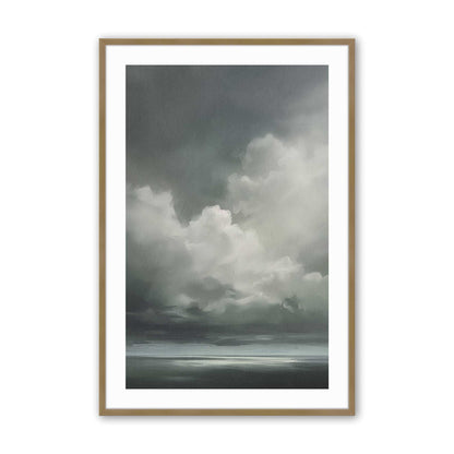 [Color:Brushed Gold], Picture of art in a Brushed Gold frame