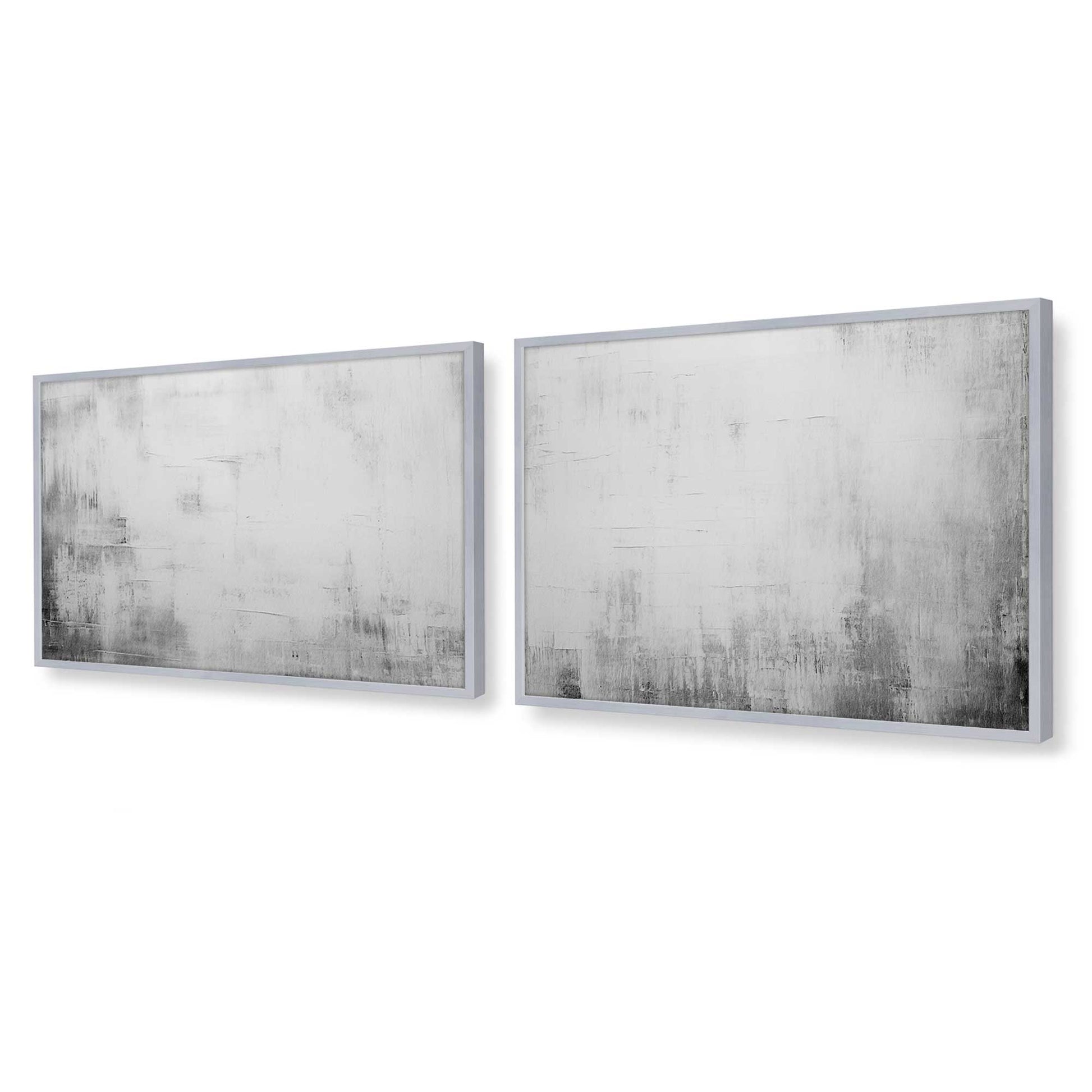 [Color:Polished Chrome], Picture of art in a Polished Chrome frame at an angle