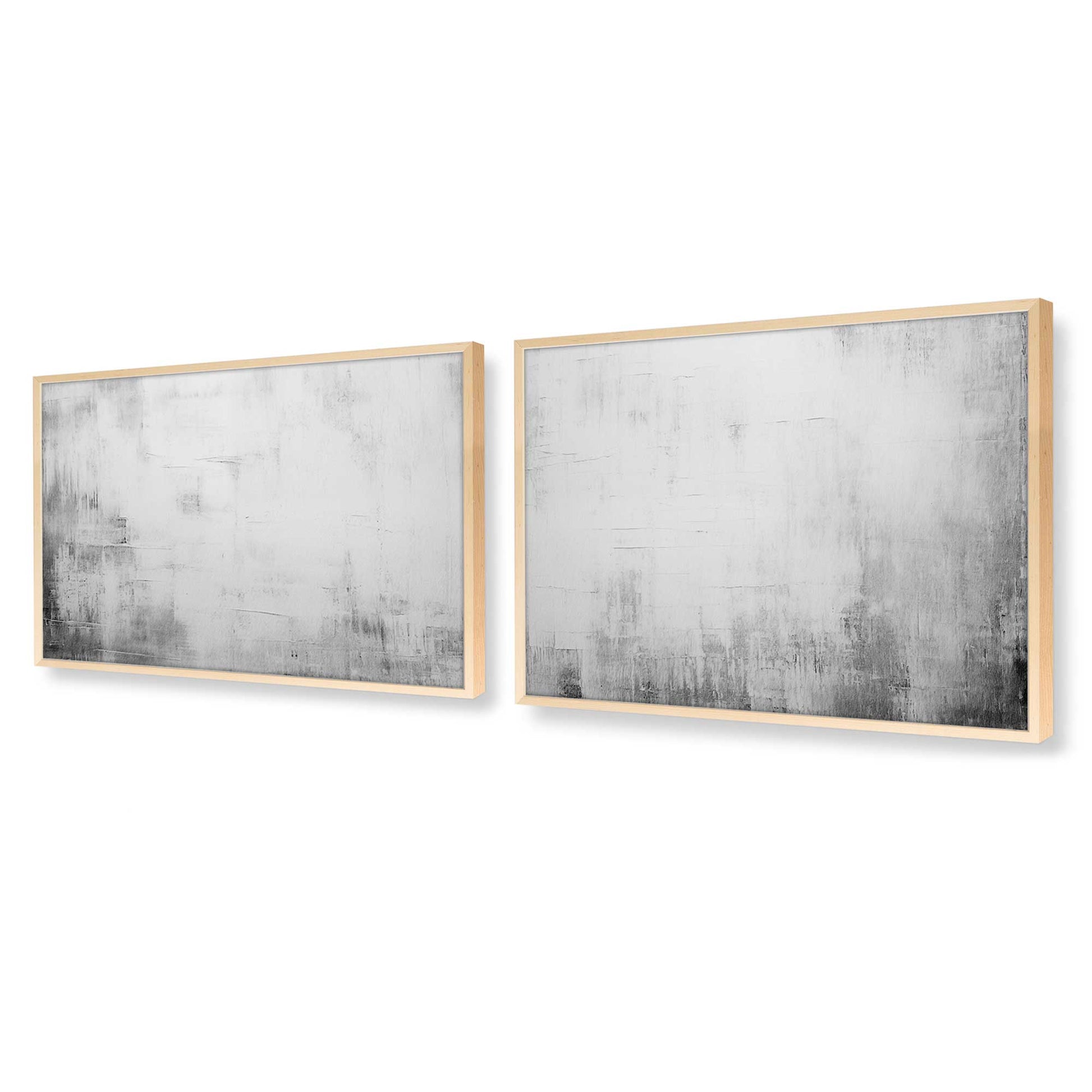 [Color:Raw Maple], Picture of art in a Raw Maple frame at an angle