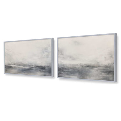 [Color:Polished Chrome], Picture of art in a Polished Chrome frame at an angle