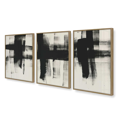 [Color:Brushed Gold], Picture of art in a Brushed Gold frame at an angle