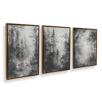 [Color:Polished Gold], Picture of art in a Polished Gold frame at an angle