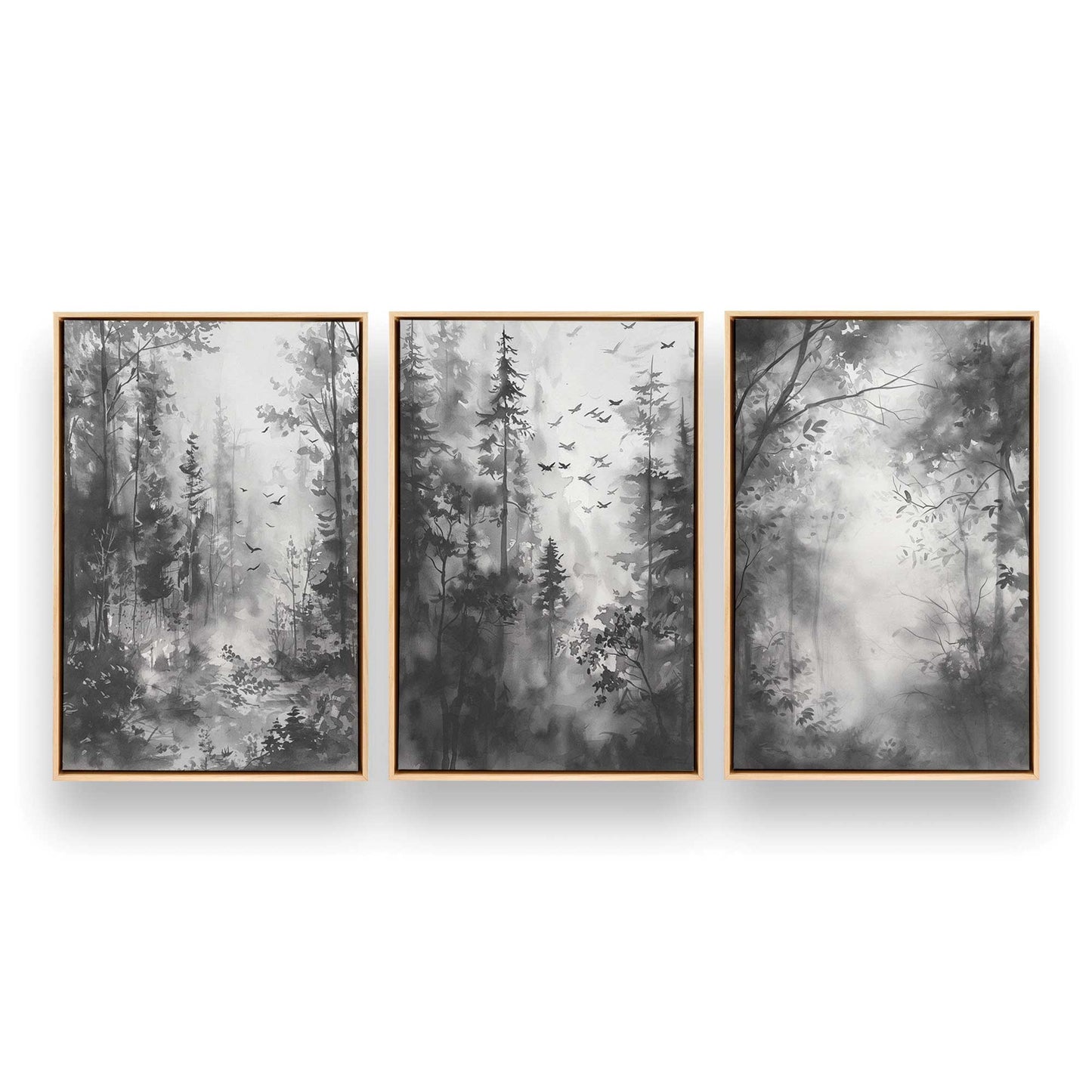 [Color:American Maple], Picture of art in a American Maple frame