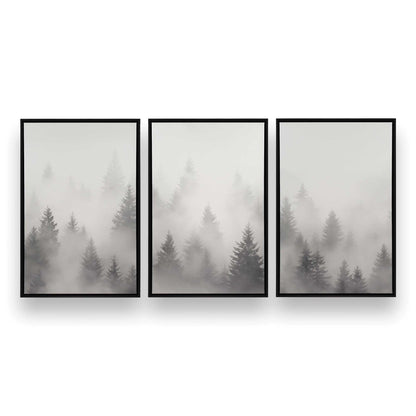 [Color:Satin Black], Picture of art in a Satin Black frame