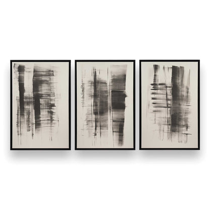 [Color:Satin Black], Picture of art in a Satin Black frame