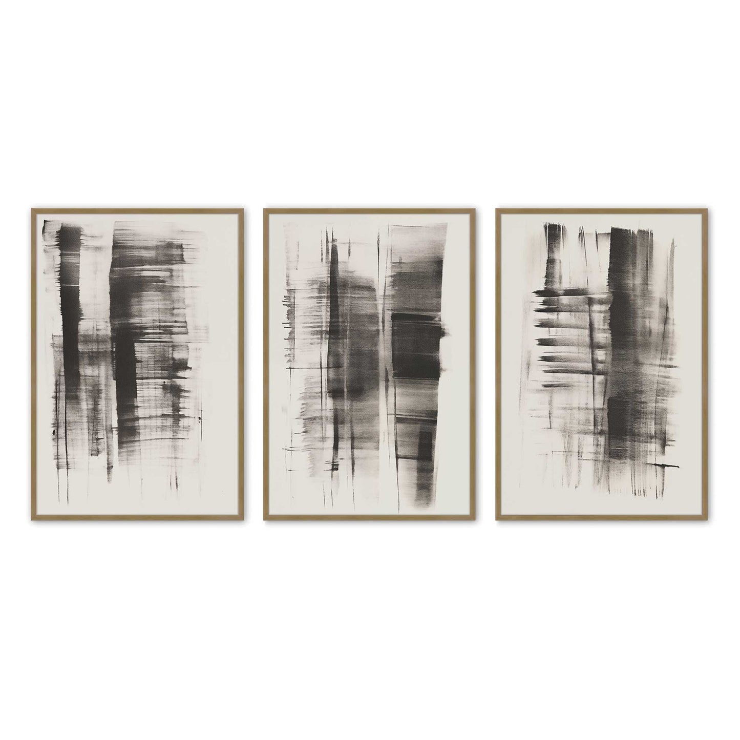 [Color:Brushed Gold], Picture of art in a Brushed Gold frame