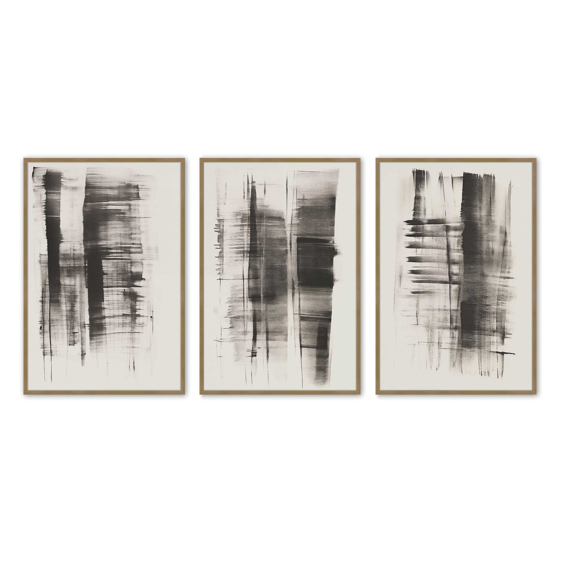 [Color:Brushed Gold], Picture of art in a Brushed Gold frame