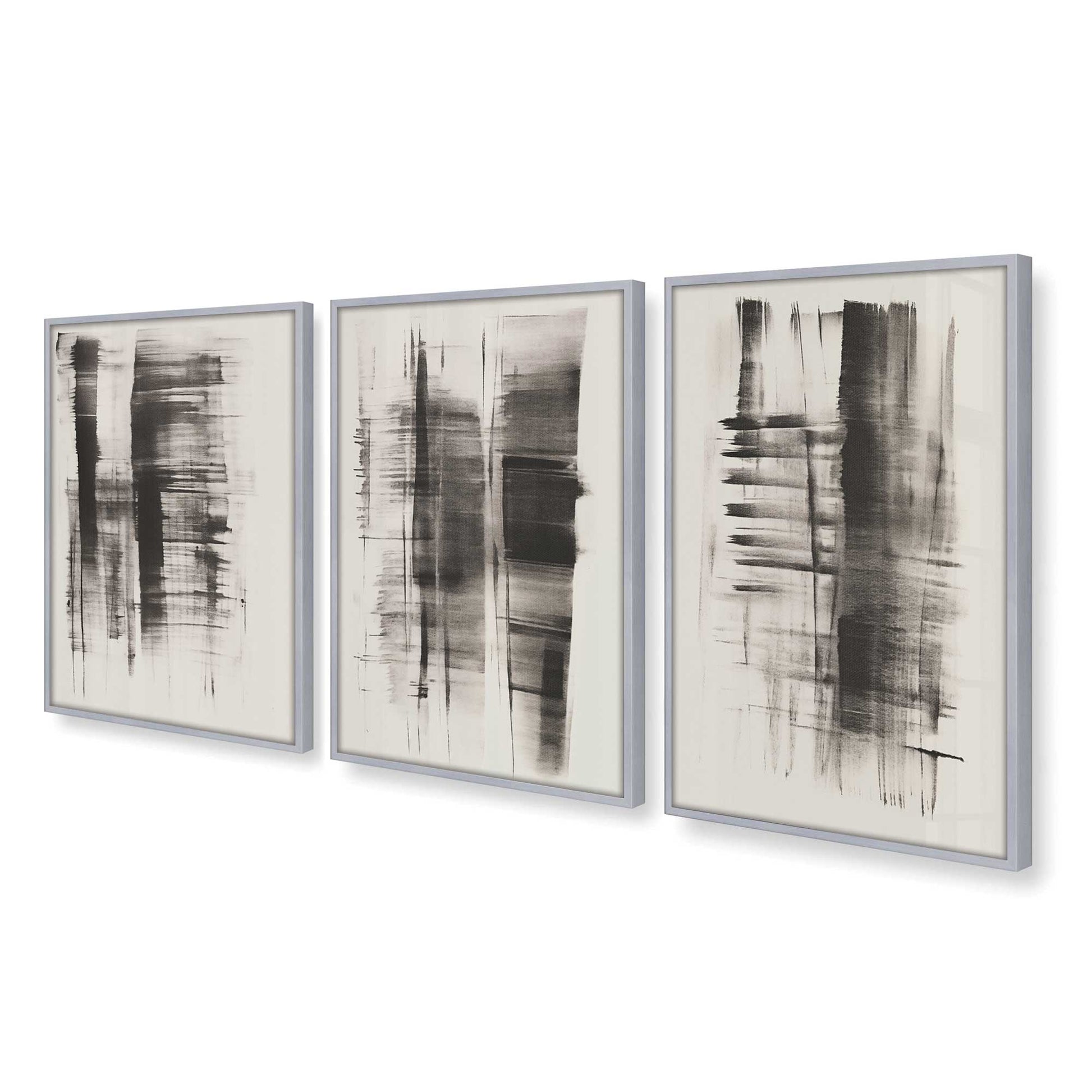 [Color:Polished Chrome], Picture of art in a Polished Chrome frame at an angle