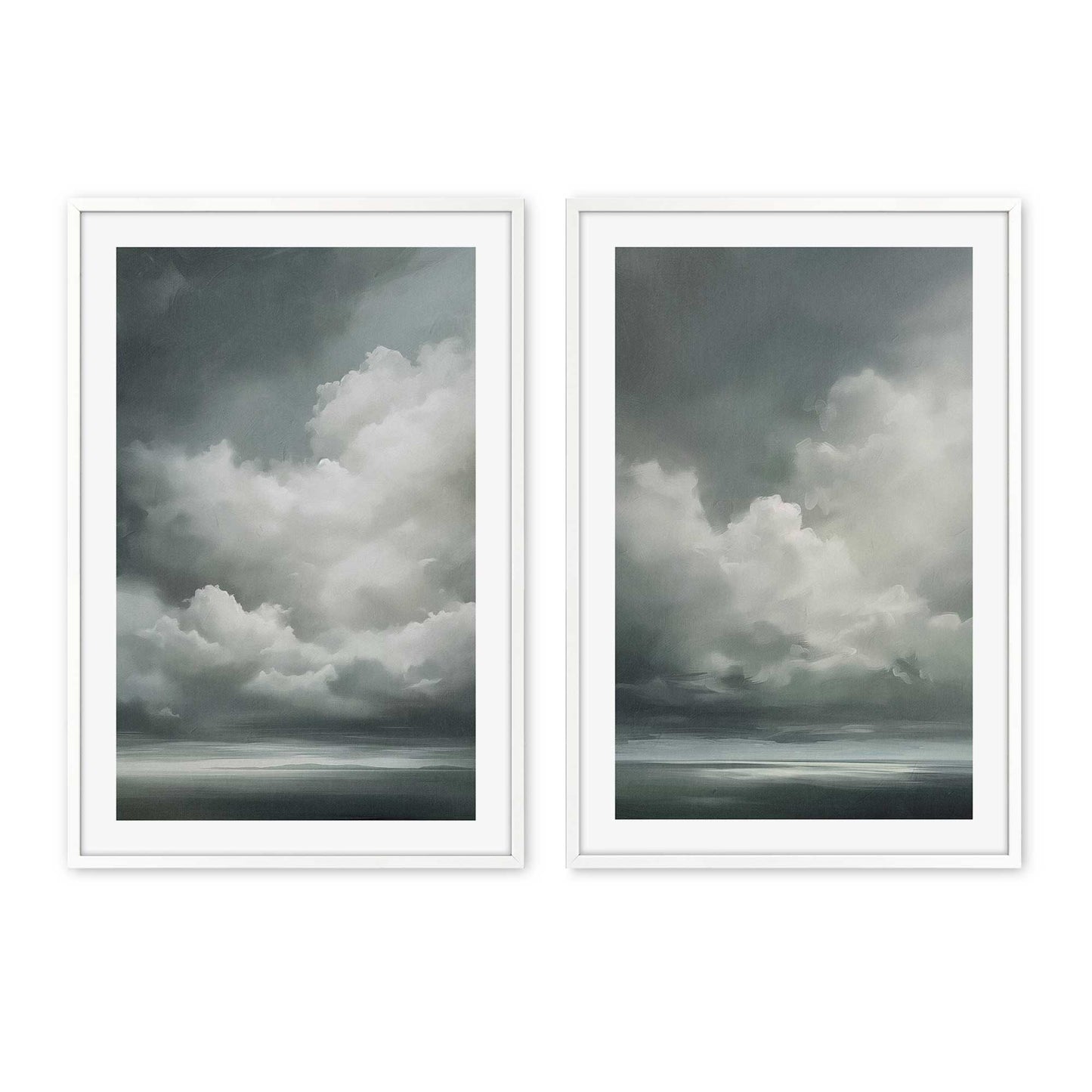 [Color:Opaque White], Picture of art in a Opaque White frame