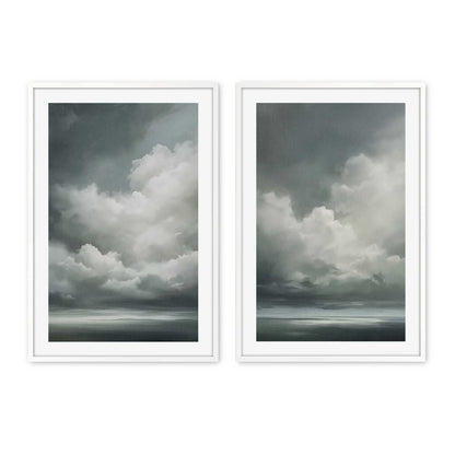 [Color:Opaque White], Picture of art in a Opaque White frame
