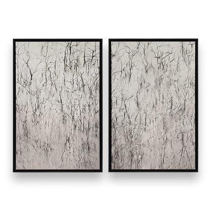 [Color:Satin Black], Picture of art in a Satin Black frame