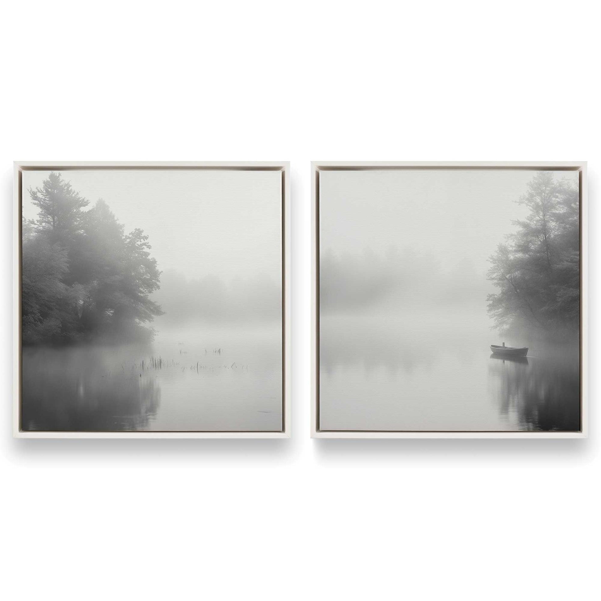 [Color:Opaque White], Picture of art in a White frame