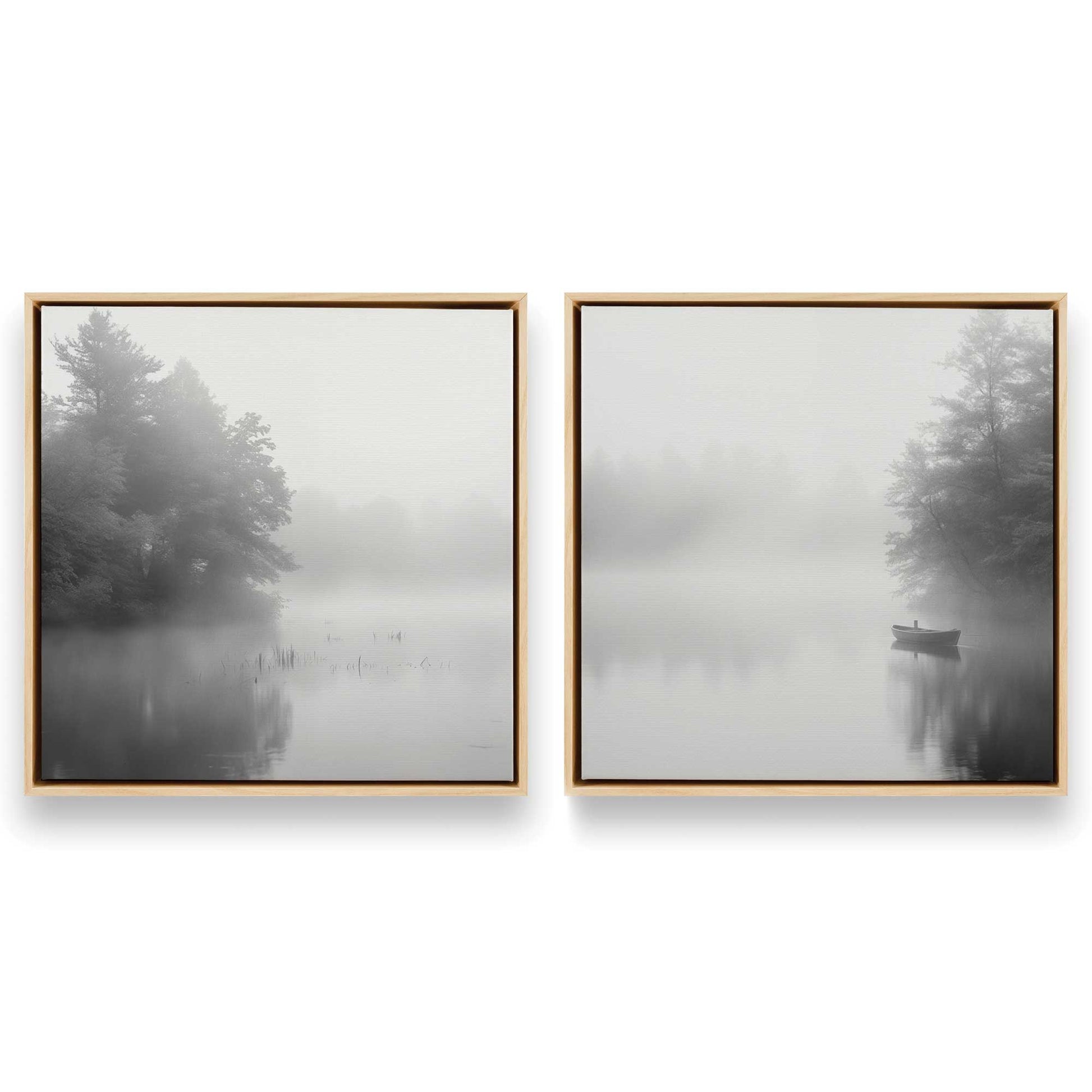 [Color:American Maple], Picture of art in a American Maple frame