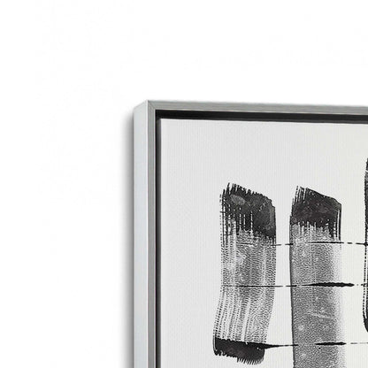 [Color:Polished Chrome], Picture of art in a Polished Chrome frame at an angle