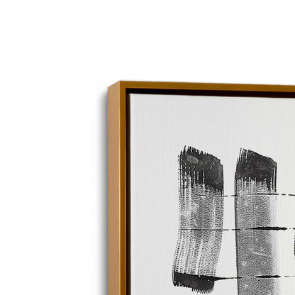 [Color:Polished Gold], Picture of art in a Polished Gold frame at an angle