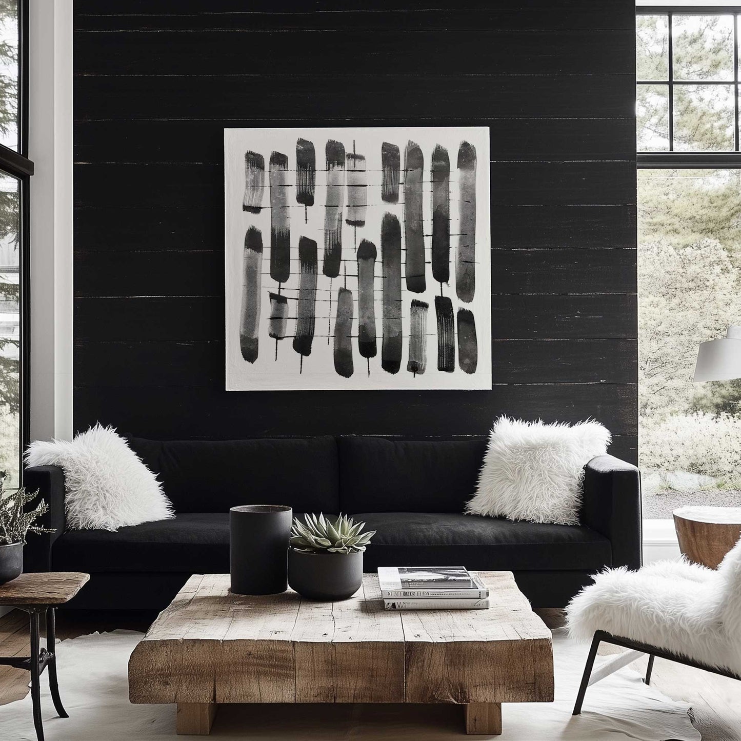 Picture of art in a room