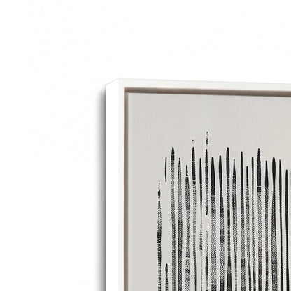 [Color:Opaque White], Picture of art in a White frame at an angle