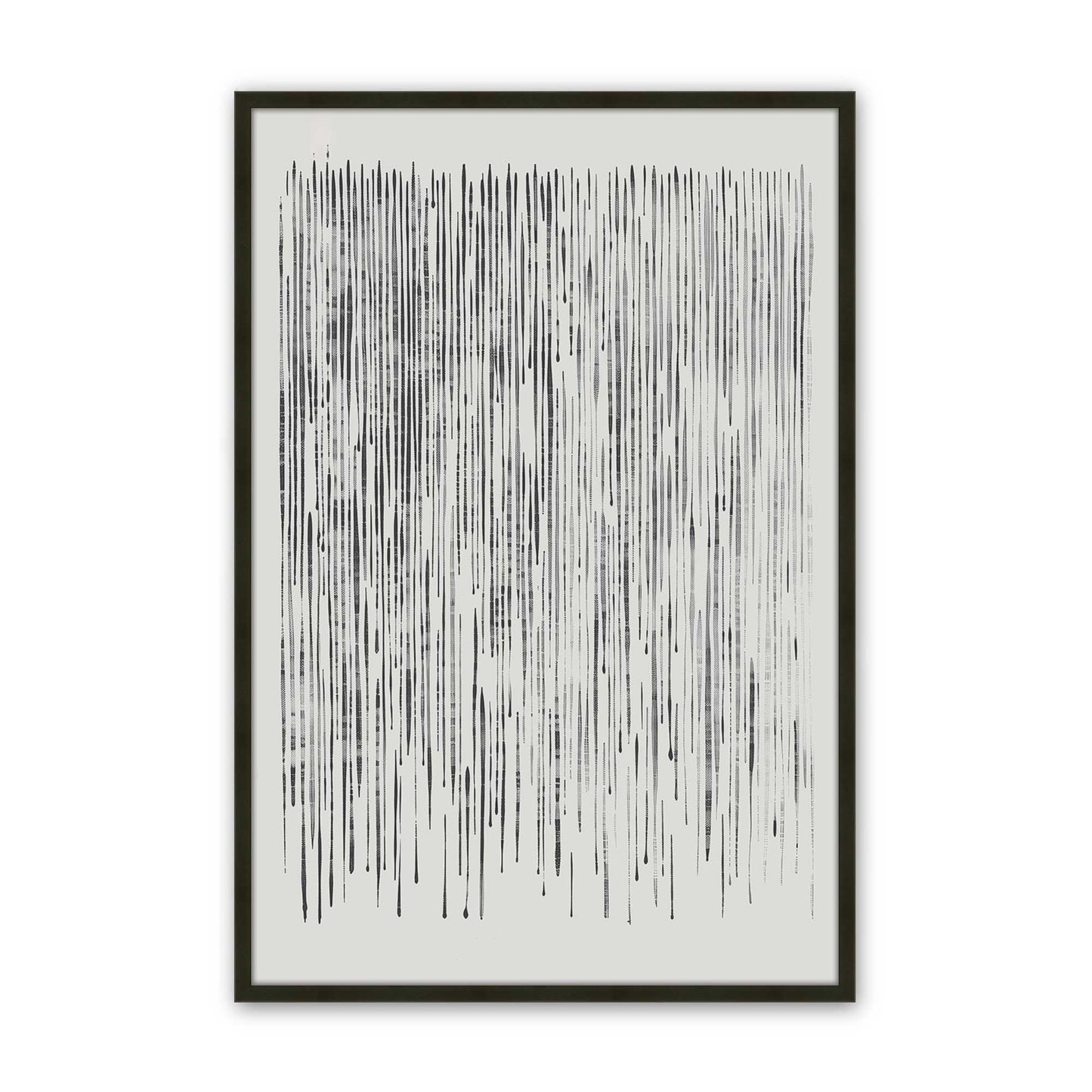 [Color:Satin Black], Picture of art in a Satin Black frame