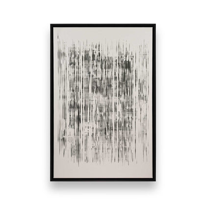 [Color:Satin Black], Picture of art in a Satin Black frame