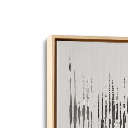 [Color:American Maple], Picture of art in a American Maple frame at an angle